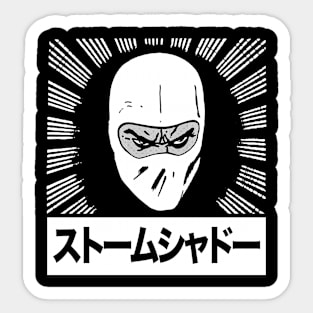 STORM SHADOW - Burst title Sticker